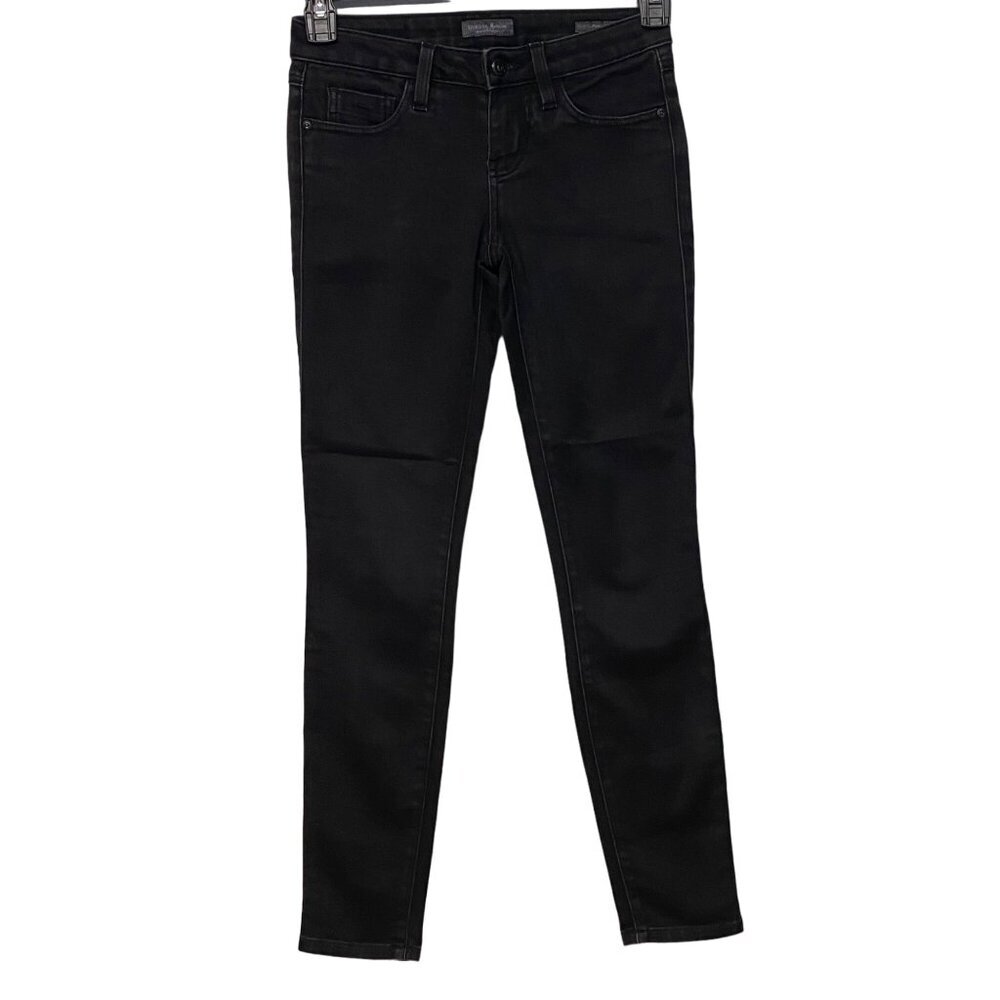 GUESS BY MARCIANO BLACK POWER SKINNY JEANS SIZE 25